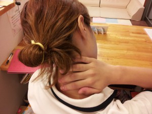 むちうち交通事故首の痛み
